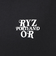ライズ（RYZ）BACK TYPO ノースリーブTシャツ RZ10DD25SS0029 BLK