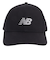 ニューバランス（new balance）帽子 6パネルスタックド ロゴキャップ スナップバック 黒 LAH41013BK ファッション おしゃれ スト系 カジ…