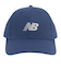 ニューバランス（new balance）帽子 6パネルスタックド ロゴキャップ スナップバック 紺 LAH41013NNY ファッション おしゃれ スト系 カ…