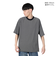 ヘルスニット（Healthknit）ナローボーダー ワイドクルーネック 半袖Tシャツ 51033 BLK/NAT