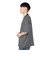 ヘルスニット（Healthknit）ナローボーダー ワイドクルーネック 半袖Tシャツ 51033 BLK/NAT
