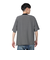 ヘルスニット（Healthknit）ナローボーダー ワイドクルーネック 半袖Tシャツ 51033 BLK/NAT
