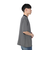 ヘルスニット（Healthknit）ナローボーダー ワイドクルーネック 半袖Tシャツ 51033 BLK/NAT