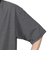 ヘルスニット（Healthknit）ナローボーダー ワイドクルーネック 半袖Tシャツ 51033 BLK/NAT