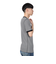 ヘルスニット（Healthknit）ベーシックワッフル クルーネック 半袖Tシャツ ボーダー 602S BLK/OFF