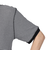 ヘルスニット（Healthknit）ベーシックワッフル クルーネック 半袖Tシャツ ボーダー 602S BLK/OFF