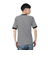 ヘルスニット（Healthknit）ベーシックワッフル ヘンリーネック 半袖Tシャツ 601S BLK/OFF