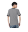 ヘルスニット（Healthknit）ベーシックワッフル ヘンリーネック 半袖Tシャツ 601S BLK/OFF