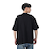 ヘルスニット（Healthknit）U.S.A.コットン ヘンリーネック半袖Tシャツ HR24S-M002 BLK
