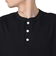ヘルスニット（Healthknit）U.S.A.コットン ヘンリーネック半袖Tシャツ HR24S-M002 BLK
