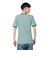 ヘルスニット（Healthknit）ベーシックワッフル ヘンリーネック 半袖Tシャツ 601S GRN/OFF