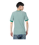 ヘルスニット（Healthknit）ベーシックワッフル ヘンリーネック 半袖Tシャツ 601S GRN/OFF