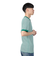 ヘルスニット（Healthknit）ベーシックワッフル ヘンリーネック 半袖Tシャツ 601S GRN/OFF