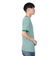 ヘルスニット（Healthknit）ベーシックワッフル クルーネック 半袖Tシャツ ボーダー 602S GRN/OFF