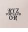 ライズ（RYZ）BACK TYPO ノースリーブ RZ10DD25SS0029 GRY