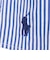 ストライプド ビッグ シャツ MNPOWOV16824198999