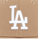 ニューエラ（NEW ERA）帽子 キャップ 940 ロサンゼルス・ドジャース カーキ Mサイズ 14667907 シンプル カジュアル おしゃれ 旅行