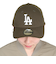 ニューエラ（NEW ERA）帽子 キャップ 940 ロサンゼルス・ドジャース WALNUT 茶色 Mサイズ 14667903 シンプル カジュアル おしゃれ