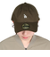 ニューエラ（NEW ERA）帽子 キャップ 920 ミニロゴ ロサンゼルス・ドジャース 茶色 Mサイズ 14682987 シンプル カジュアル 野球 おしゃれ