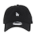 ニューエラ（NEW ERA）帽子 キャップ 920 ミニロゴ ロサンゼルス・ドジャース 黒 Mサイズ 14682988 シンプル カジュアル 野球 おしゃれ