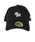 ニューエラ（NEW ERA）帽子 カジュアルクラシック STRAP TAPE BL CHR キャップ 黒 14388439 シンプル カジュアル おしゃれ 旅…