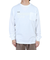 ハーレー（HURLEY）OAO ポケット付き 長袖Tシャツ MLS2200004-WHT