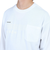 ハーレー（HURLEY）OAO ポケット付き 長袖Tシャツ MLS2200004-WHT