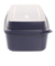 サーモス（THERMOS）ランチボックス 紺  600ml DJO-600 NVY 1段弁当 食洗器対応 電子レンジ対応 弁当箱 ベルト付き 仕切り 箸付き …