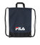 フィラ（FILA）水泳バッグ ベーシックナップサック 紺 125520 NV シンプル ロゴ 軽量 カジュアル スポーティー 運動 部活