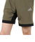 アディダス（adidas）アダプテーション レギュラーフィット ダブルニットショーツ KQD50-JM2115