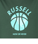 ラッセル（RUSSELL）バスケットボールウェア 半袖 AMERICAS MAP Tシャツ RBB25S0009 GRN