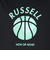 ラッセル（RUSSELL）バスケットボールウェア 半袖 AMERICAS MAP Tシャツ RBB25S0009 BLK