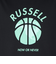 ラッセル（RUSSELL）バスケットボールウェア 半袖 AMERICAS MAP Tシャツ RBB25S0009 BLK