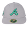 ニューエラ（NEW ERA）帽子 キャップ LP 59FIFTY MLB Color Variation アトランタ・ブレーブス グレー サイズ S-Mサイズ…