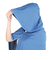 UPF50 冷感ジャンボポンチョ 青 4623 紫外線対策 日焼け対策 熱中症予防 冷感 洗濯可 クールダウン フード付き