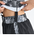 ロキシー（ROXY）フィットネス水着 レディース 水泳 WET AND WILD 黒 S-Lサイズ 25SPRSW251504BLK セットアップ 上下セット…