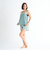 ロキシー（ROXY）フィットネス水着 レディース 水泳 SPLASH YOUR WAY カーキ M-Lサイズ 25SPRSW251503KHA キュロット セ…