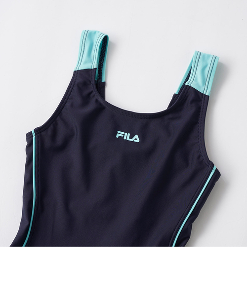 ちびび フィラ（FILA）スクール水着 ジュニア 女子 水泳 シャツセット