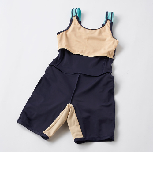 ちびび フィラ（FILA）スクール水着 ジュニア 女子 水泳 シャツセット