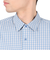 シアサッカーチェック 半袖シャツ 25555000-BLU