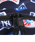 エムエルビー（MLB）リュック イーカム 総柄キッズリュック 紺 YK-MBBKM22/NAVY B5サイズ収納可 シンプル おしゃれ カジュアル