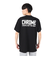 クロム（CHROME）2℃マイナス LIMESTONE CAVE Tシャツ STACKED LOGO JP235BK