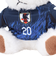 日本サッカー協会（JFA）プレーヤーズベアキーホルダー 2024 久保建英 24JFA-013-20