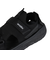 artifixストラップサンダル ブラック 85080BLK スポーツサンダル レジャー アウトドア 軽量 クッション性 普段履き 快適 ニット素材