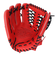 ミズノ（MIZUNO）軟式 グラブ 外野手用 野球グローブ 一般 ウィルドライブ レッド IBE 左投用 1AJGR32807 7009H