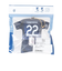 日本サッカー協会（JFA）24JFA プレイヤーズ ユニ型 クッションキーホルダー 冨安健洋 24JFA-014-22