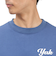 ヤックパック（YAK PAK）3Dフォントロゴ 半袖 Tシャツ YAK-APL-251005 BLU