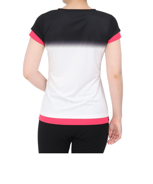 Babolat テニスウェア ホワイト/ブラック　セット Babolat バボラ テニスウェア ユニセックス CLUB SHORT SLEEVE