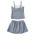 ロキシー（ROXY）タンキニ 上下セット セパレーツ水着 ジュニア MINI PICNIC GINGHAM 25SPTSW251101TRQ