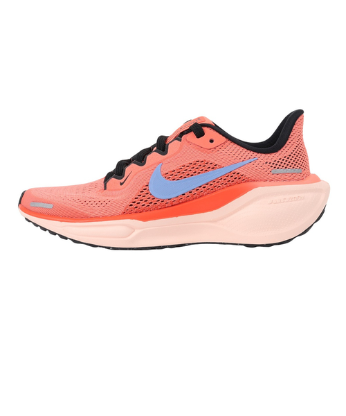 ナイキ　ズーム　ペガサス　41 GS オレンジ　スニーカー　25cm NIKE ナイキ（NIKE）（キッズ）ジュニアスポーツシューズ